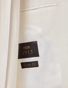 Slim Fit White 1913 Suit Jacket-preview3