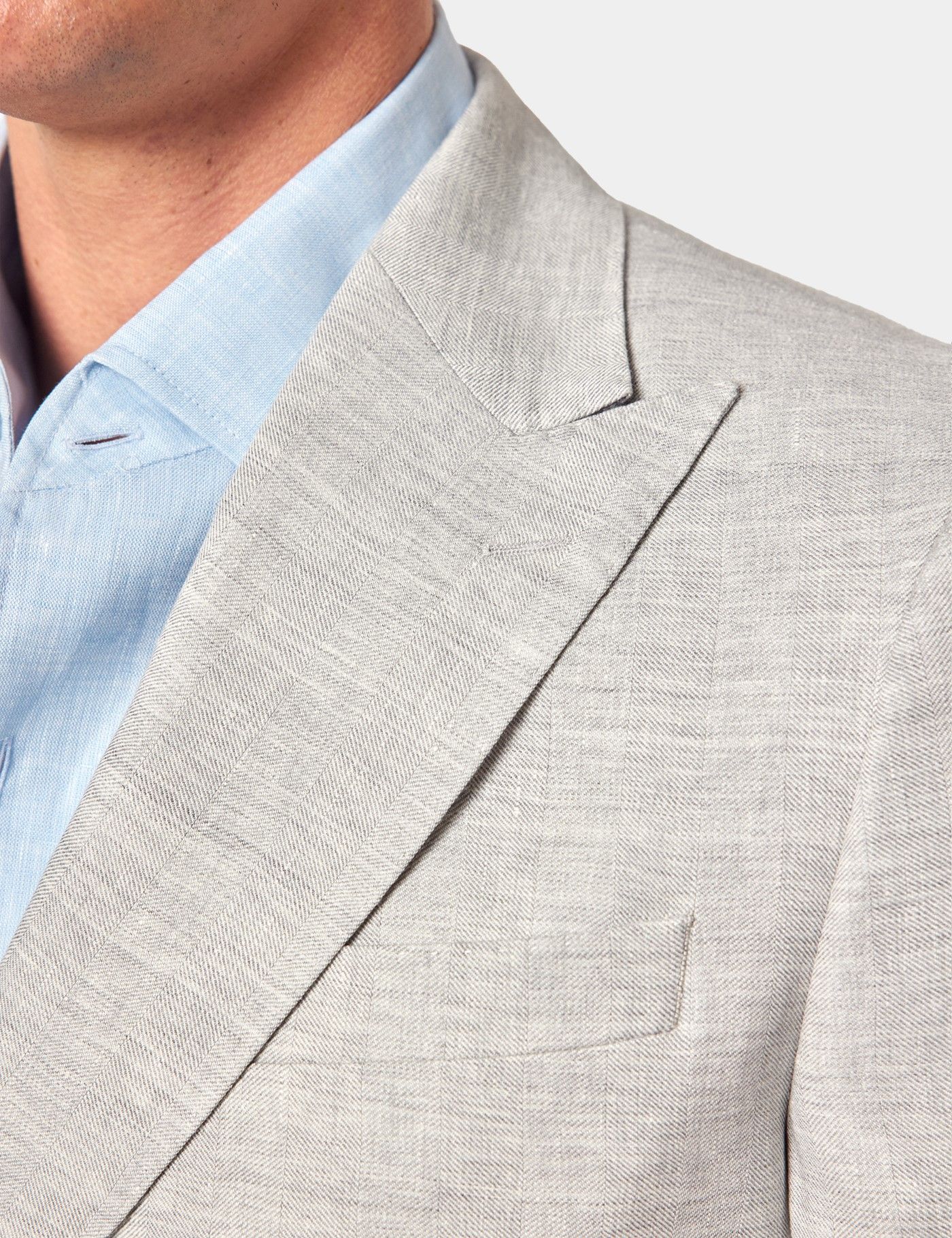 Slim Fit Light Grey 1913 Suit Jacket-preview