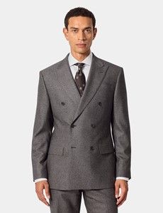 Tailored Fit Taupe Herringbone 1913 Suit