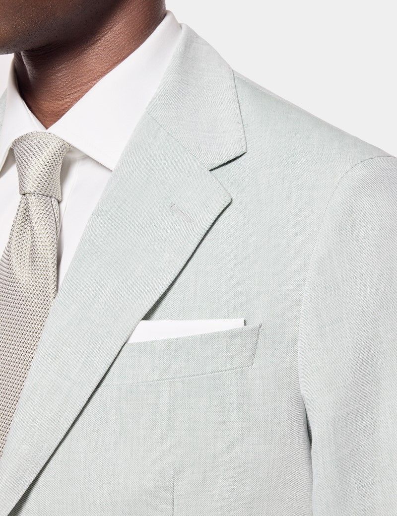 Tailored Fit Light Green 1913 Suit Jacket thumbnail 8