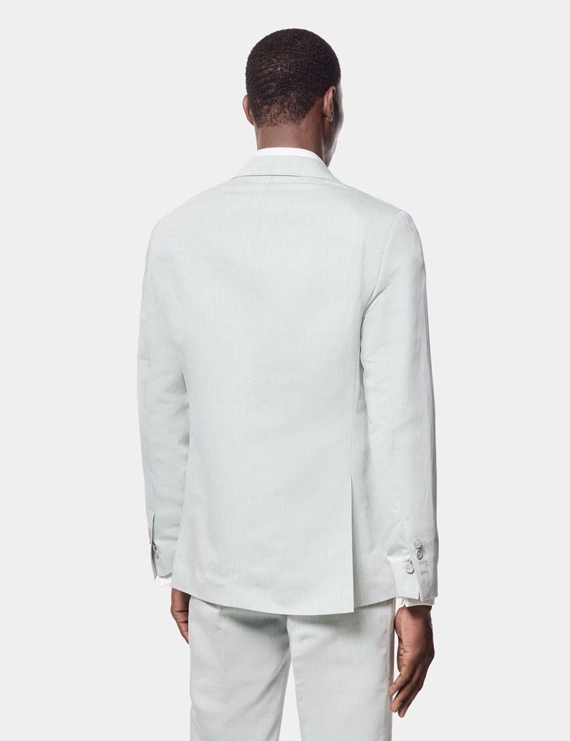 Tailored Fit Light Green 1913 Suit Jacket thumbnail 3