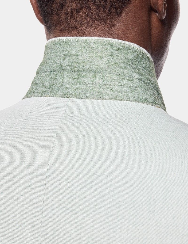 Tailored Fit Light Green 1913 Suit Jacket thumbnail 4