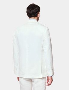 Tailored Fit White 1913 Suit Jacket