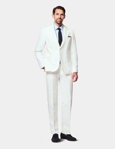 Tailored Fit White 1913 Suit
