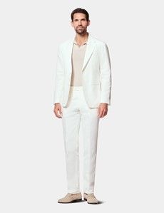 Tailored Fit White 1913 Suit