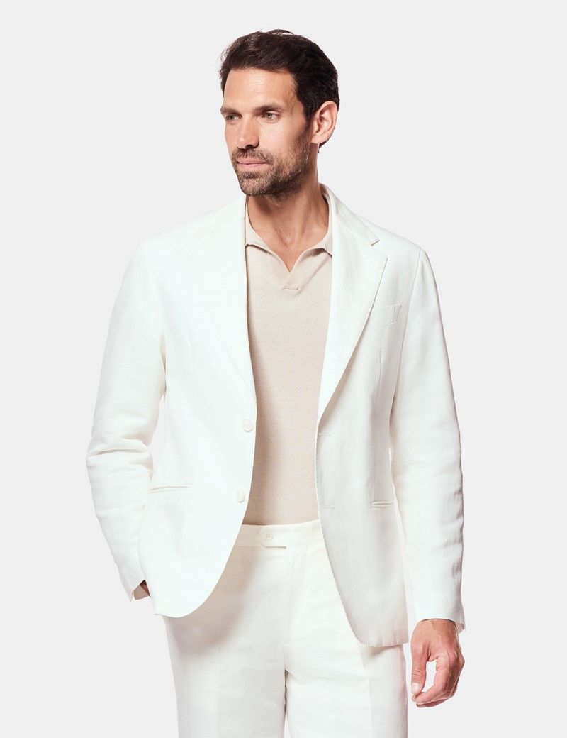 Tailored Fit White 1913 Suit