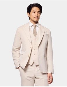 Tailored Fit Beige 1913 Suit