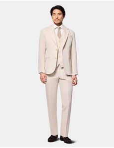 Tailored Fit Beige 1913 Suit
