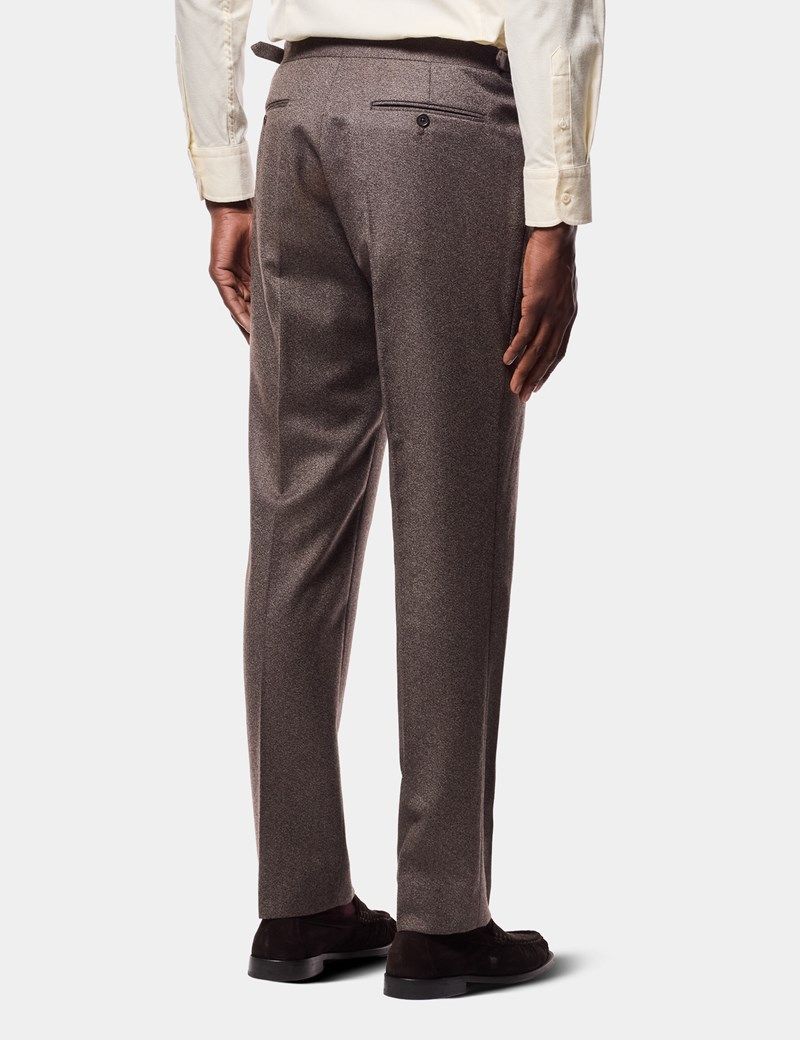 Tailored Fit Brown Mouline 1913 Suit thumbnail 6