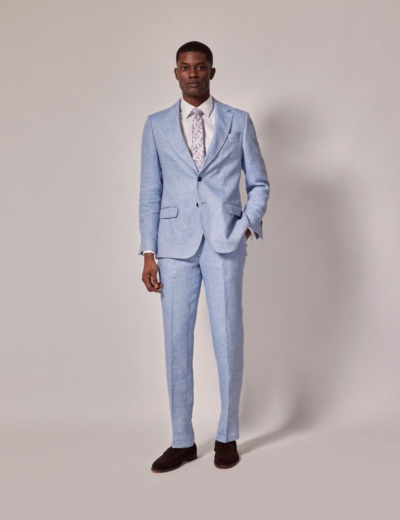 Pastel blue tux best sale