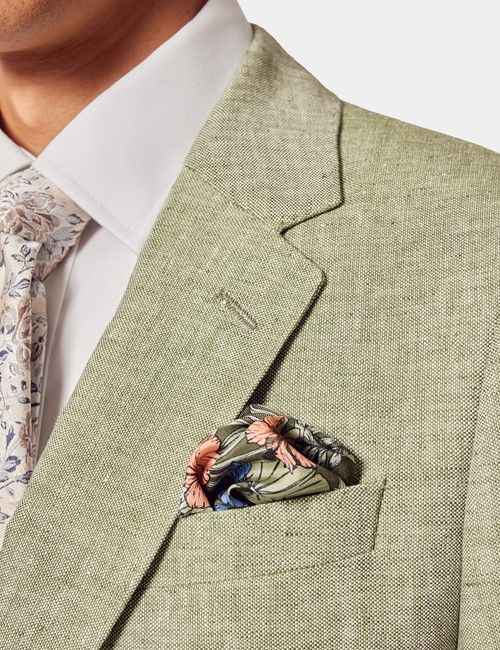 Tailored Fit Green Suit-preview