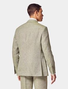 Tailored Fit Green Suit-preview5
