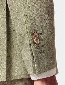 Tailored Fit Green Suit-preview7