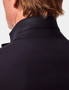 Tailored Fit Navy Twill Suit Jacket-preview4