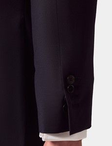 Tailored Fit Navy Twill Suit Jacket-preview5