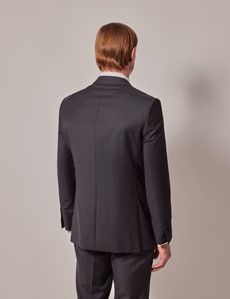 Tailored Fit Dark Charcoal Twill Suit-preview4