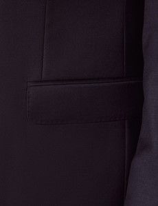 Navy Twill Weave Tailored Suit-preview3