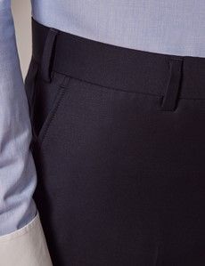 Navy Twill Weave Tailored Suit-preview8