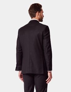 Tailored Fit Black Shawl Dinner Jacket-preview4