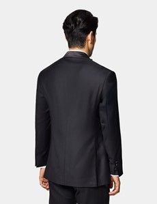 Tailored Fit Black Shawl Dinner Jacket