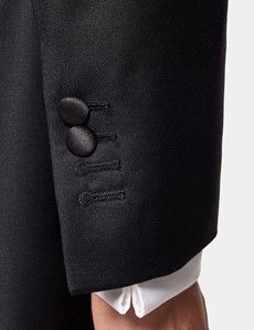 Tailored Fit Black Shawl Dinner Jacket