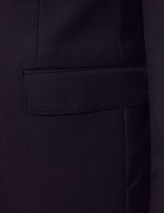 Classic Fit Black Twill Suit-preview3
