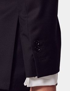 Classic Fit Black Twill Suit-preview7