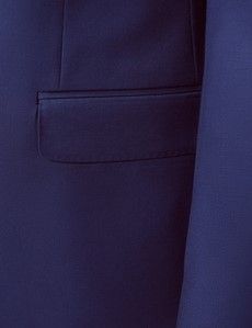 Classic Fit Royal Blue Twill Suit-preview3