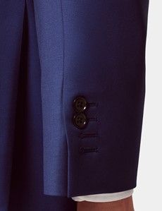Classic Fit Royal Blue Twill Suit-preview6
