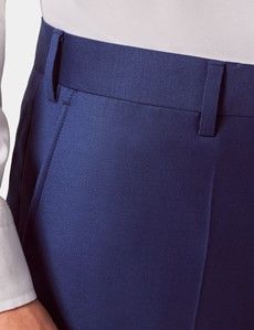 Classic Fit Royal Blue Twill Suit-preview8