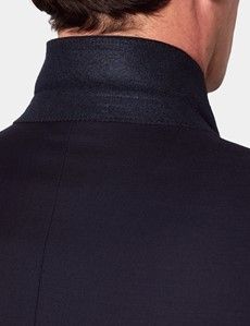 Classic Fit Navy Twill Suit