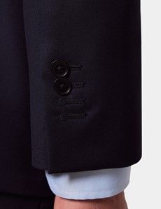 Classic Fit Navy Twill Suit