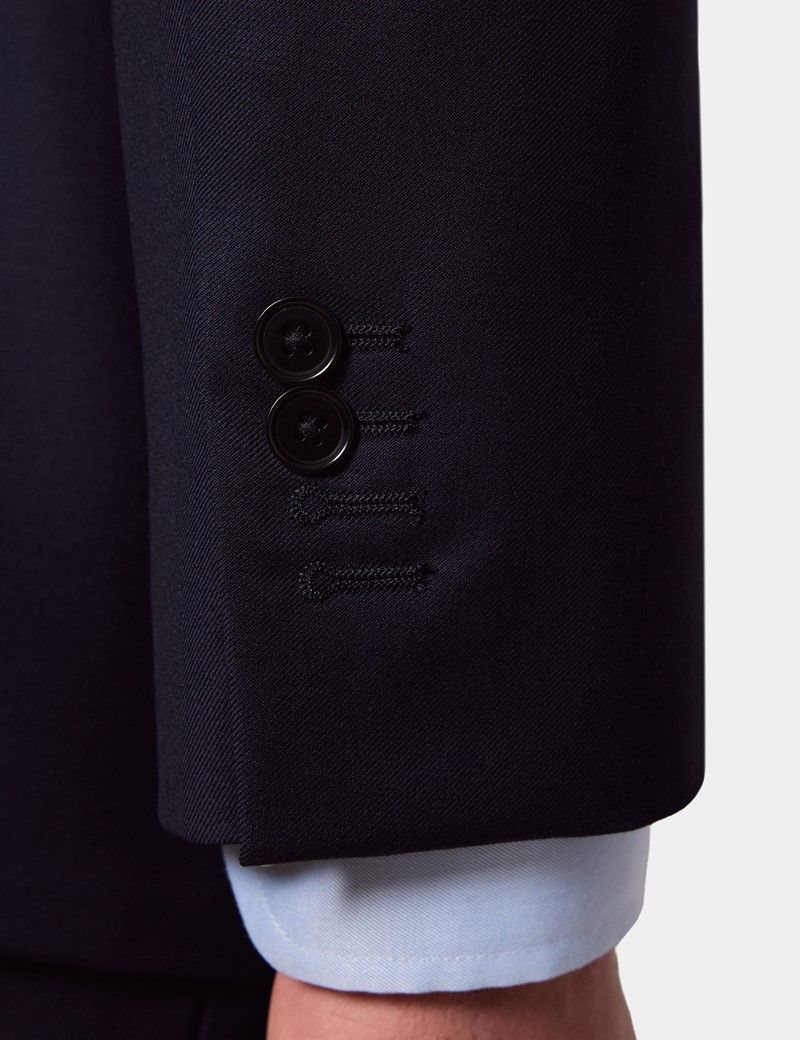 Classic Fit Navy Twill Suit thumbnail 4