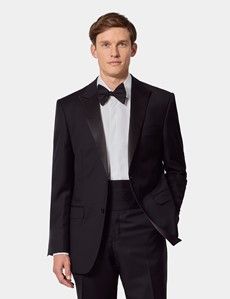 Classic Fit Black Dinner Suit Jacket