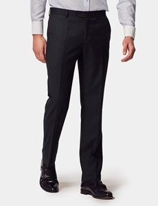 Slim Fit Black Twill Suit-preview7
