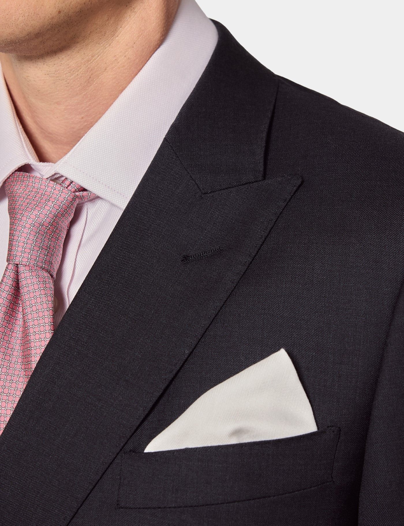 Slim Fit Dark Charcoal Twill Suit-preview