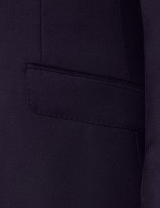 Slim Fit Navy Twill Suit Jacket