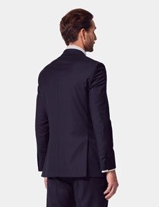 Slim Fit Navy Twill Suit Jacket