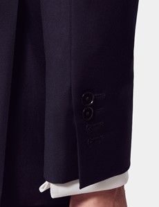 Slim Fit Navy Twill Suit