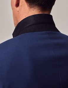 Royal Blue Twill Slim Suit Jacket-preview6