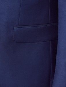 Slim Fit Royal Blue Twill Suit Jacket-preview2