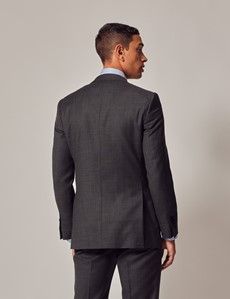 Charcoal Twill Slim Suit Jacket-preview5