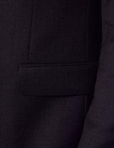 Dark Charcoal Twill Slim Suit Jacket-preview2