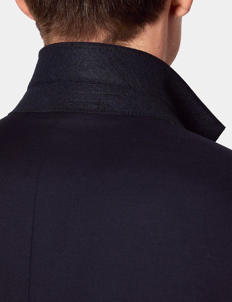 Slim Fit Navy Twill Suit Jacket thumbnail 5