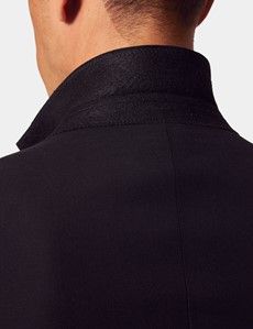 Slim Fit Black Twill Suit-preview6