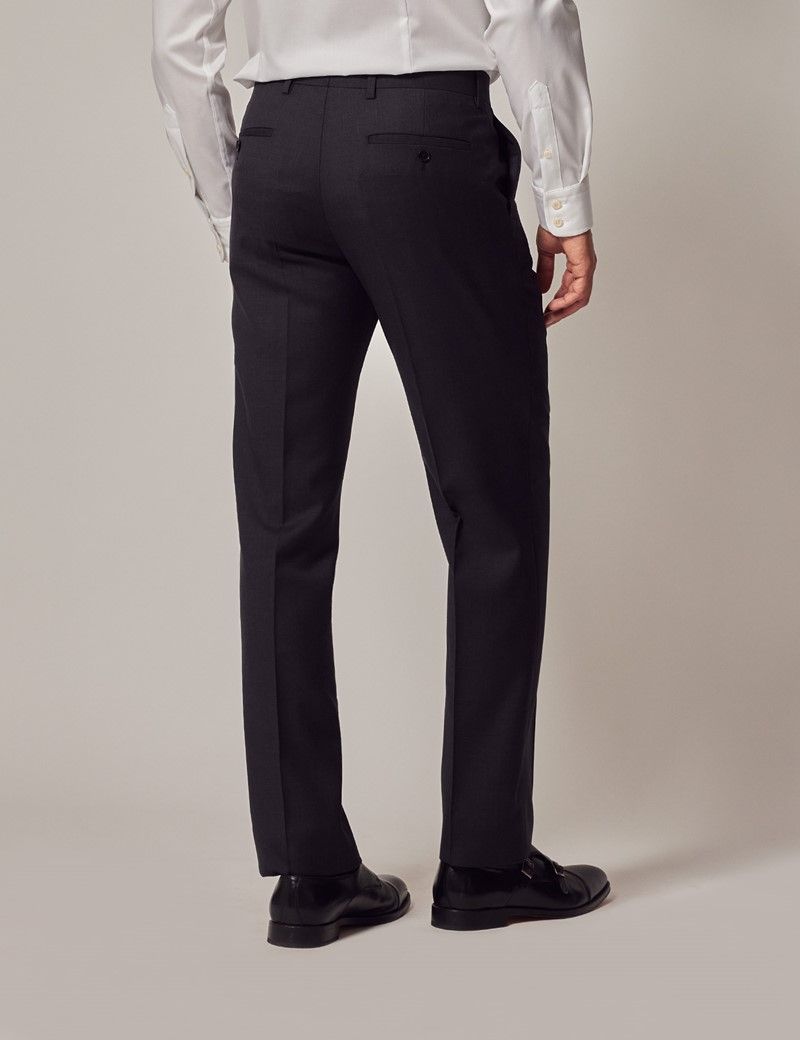 Fitted Discounted Sale Slim Cut Charcoal Men's Suit main image 1