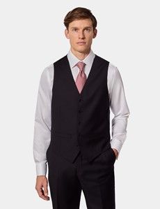 Slim Fit Black Twill Suit-preview7