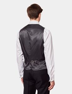 Slim Fit Black Twill Suit-preview10