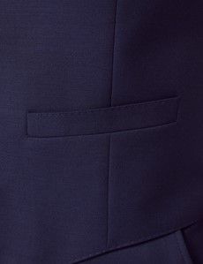 Slim Fit Dark Blue Twill Suit-preview10