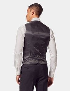 Slim Fit Dark Charcoal Twill Suit-preview11